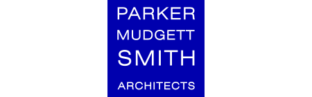 Logo for PARKER/MUDGETT/SMITH ARCHITECTS, INC.